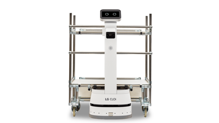 LG unveils advanced new automated warehouse robots