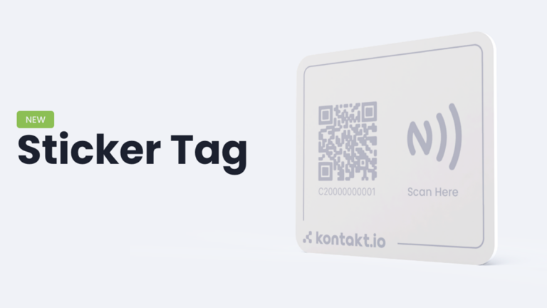 Kontakt.io releases its answer to asset tracking: the Sticker Tag - IOT ...