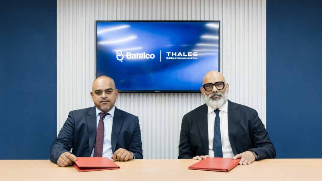 Batelco and Thales partner, Thales providing IoT connectivity platform