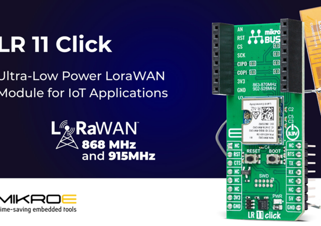 MIKROE launches a board for LoRaWAN communications
