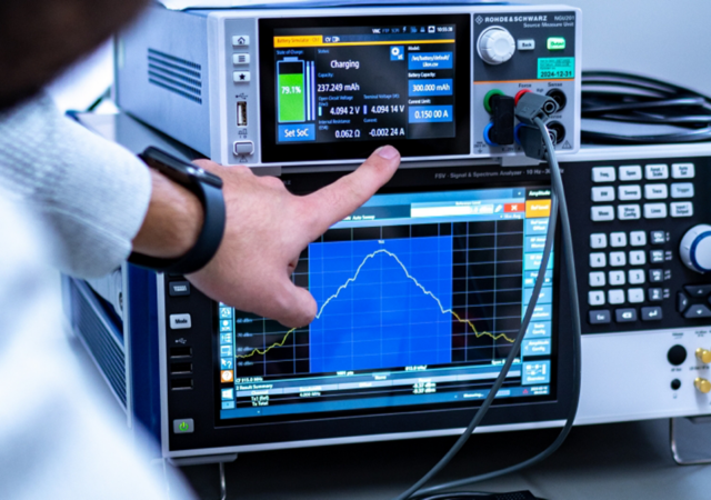 Rohde & Schwarz demonstrated a wireless power system