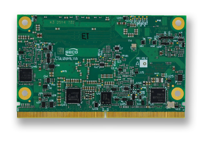 SECO announces availability of its module for IIoT and AI applications