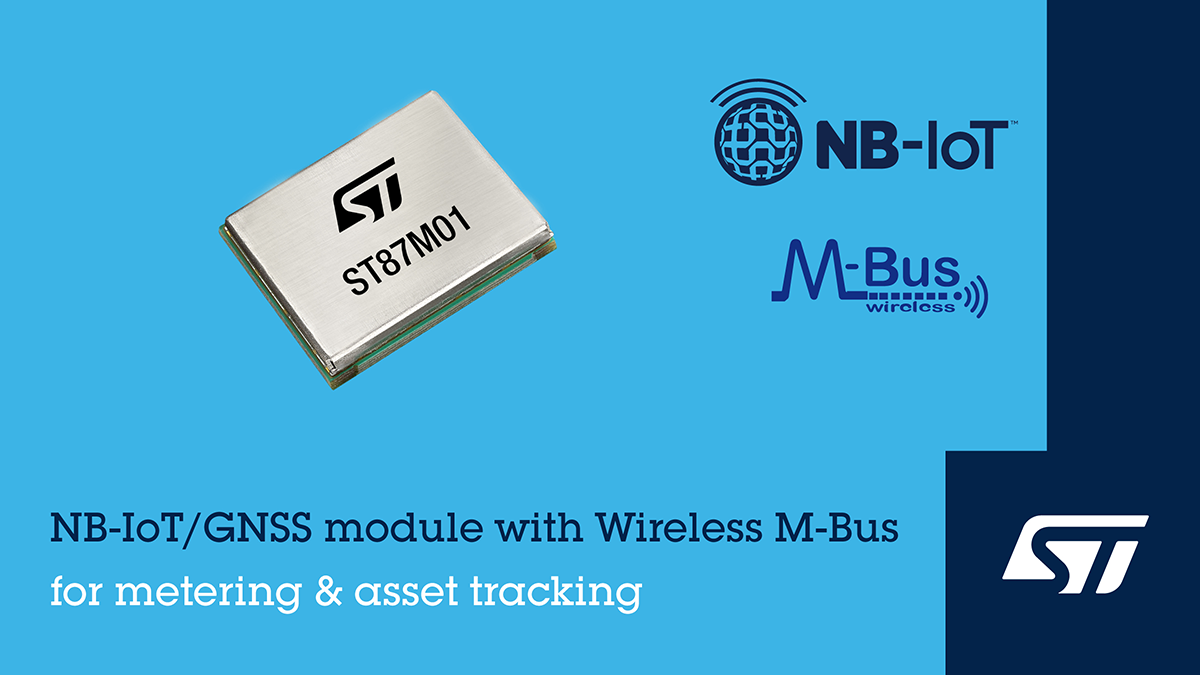 STMicroelectronics adds improvements to its cellular module