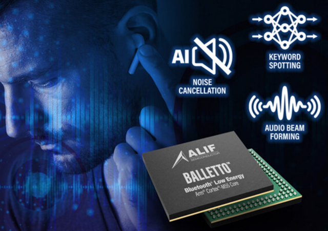 Alif Semiconductor releases a BLE wireless MCU