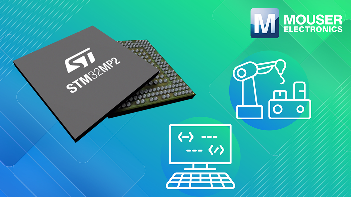 Mouser now stocks STMicro's MPU