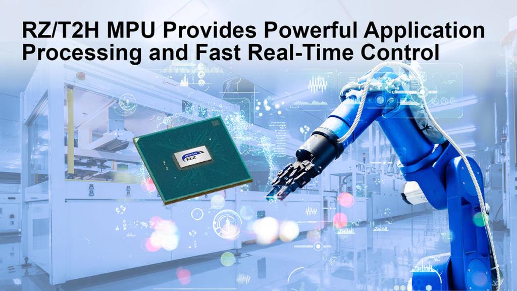 Renesas launches a high-performance microprocessor for industrial equipment