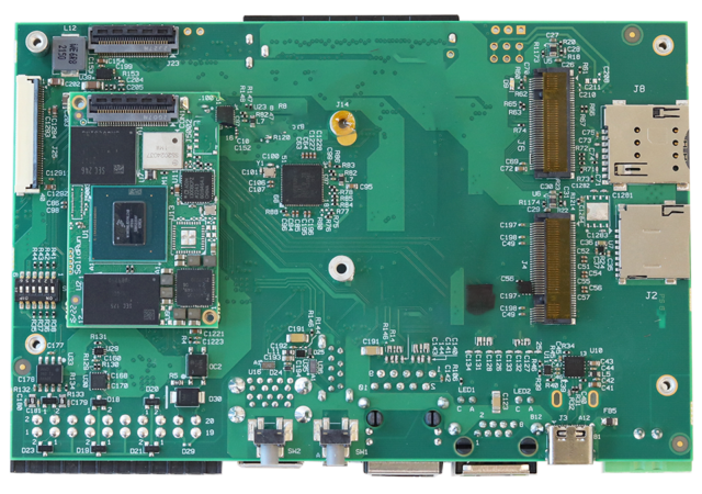 SolidRun launches its single-board computer, the HummingBoard i.MXM8 IIoT