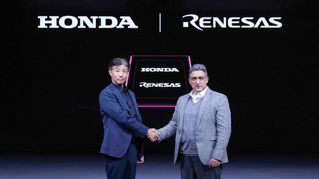 Honda and Renesas sign an agreement to develop SoC for SDVs