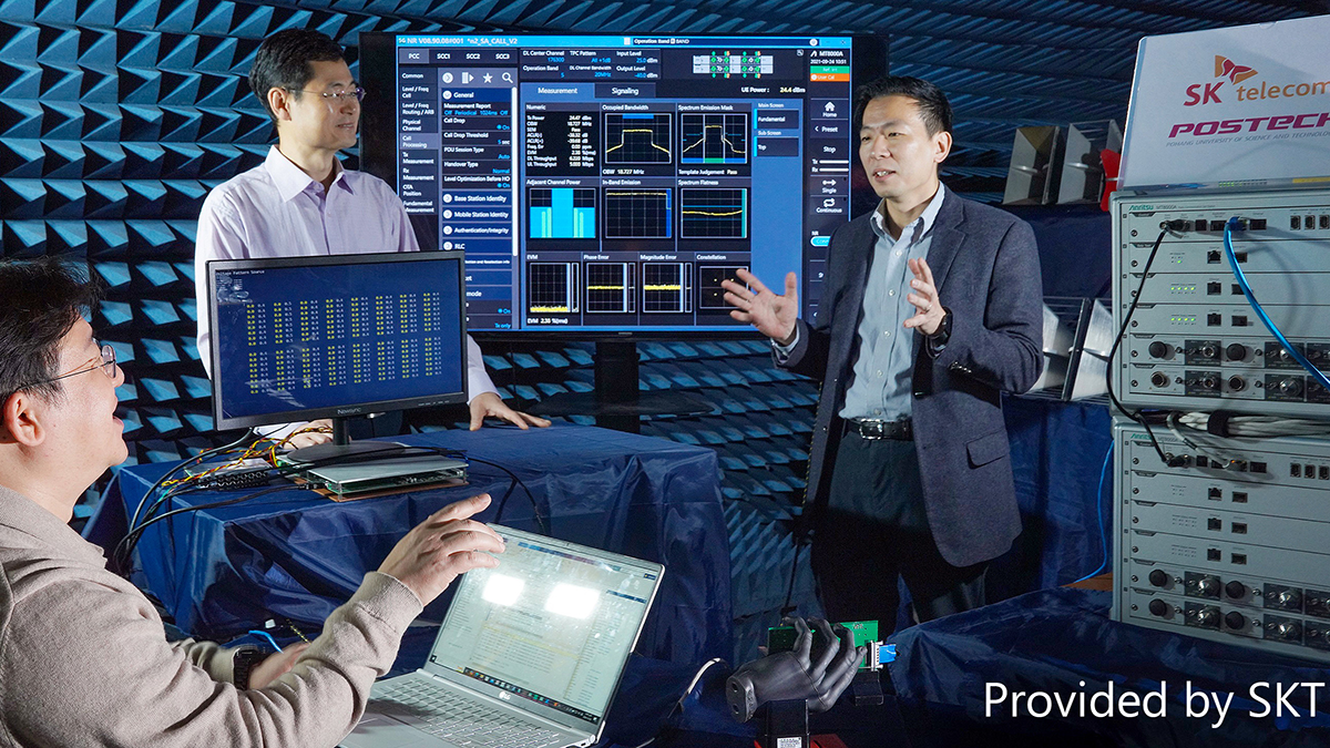 Anritsu is proud to announce that SKT and POSTECH have chosen the Anritsu Radio Communication Test Station MT8000A for verifying technologies