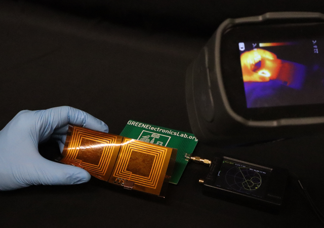 Engineers from the University of Glagow have developed a new wireless tag system capable of identifying objects and measuring temperature