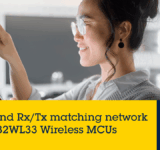 STMicroelectronics has launched a set of antenna-matching companion chips for STM32WL33 wireless microcontrollers (MCUs)