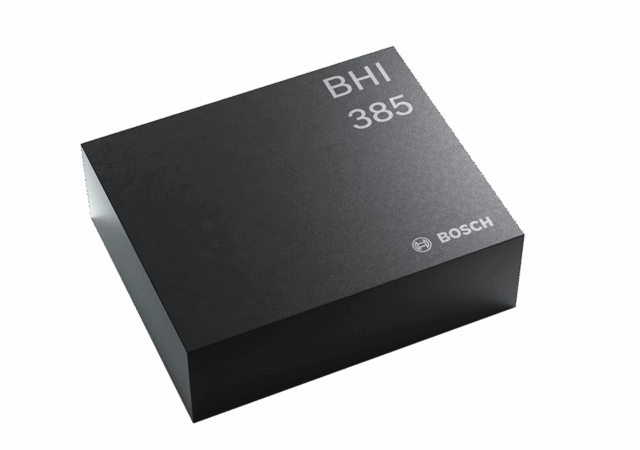 For the most dynamic activities, Bosch’s latest BHI385 sensor provides accurate acceleration measurement up to ±28 g