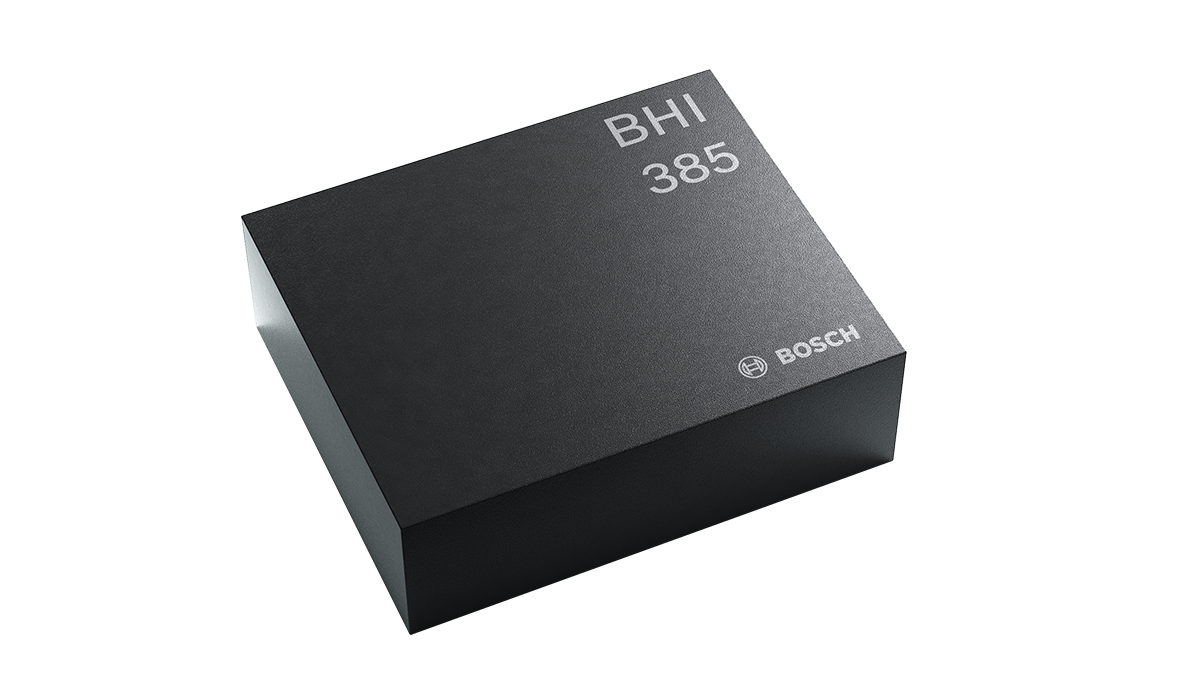 For the most dynamic activities, Bosch’s latest BHI385 sensor provides accurate acceleration measurement up to ±28 g
