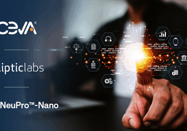 Elliptic Labs and Ceva have announced a collaboration to bring Elliptic Labs’ AI Virtual Smart Sensor Platform to Ceva’s NeuPro-Nano NPU