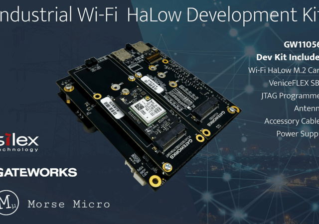 Morse Micro and Gateworks have partnered to bring Wi-Fi HaLow (IEEE 802.11ah) connectivity to the toughest industrial environments