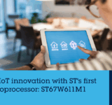 STMicroelectronics has announced mass-production start for its ST67W611M1 combined Wi-Fi 6 and Bluetooth Low Energy 5.4 module