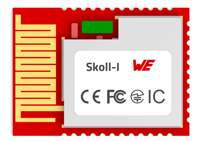 Würth Elektronik has introduced Skoll-I: a compact wireless module that combines both Bluetooth Classic and Bluetooth LE