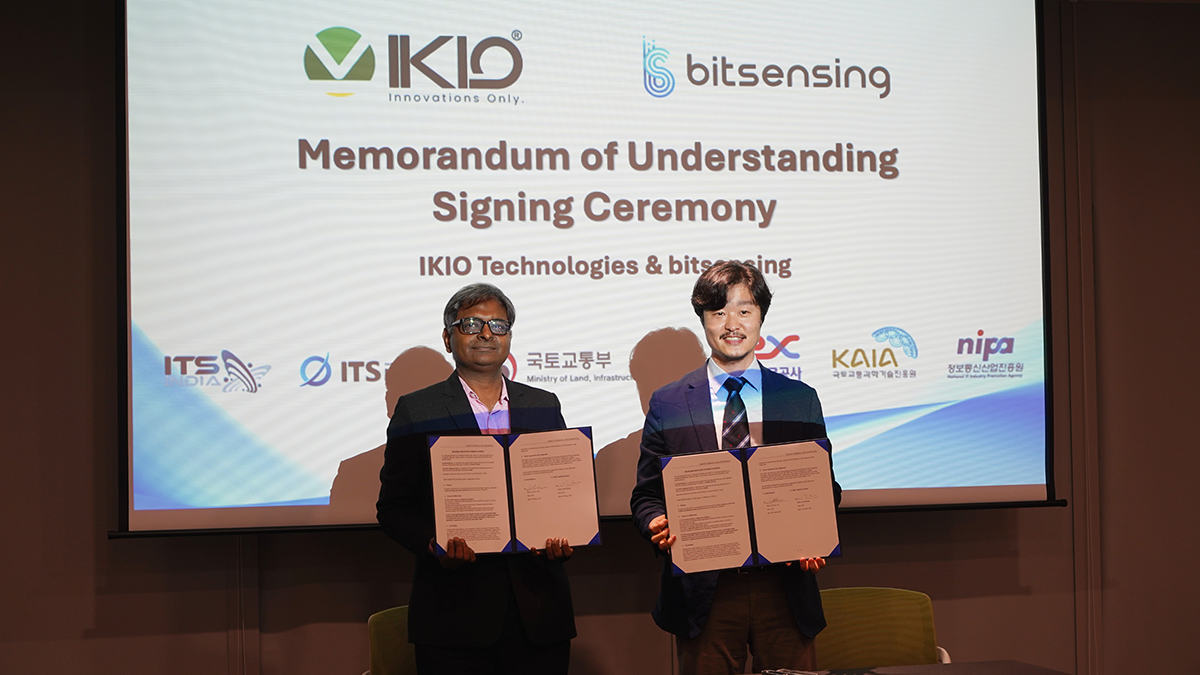 bitsensingm has signed a Memorandum of Understanding (MOU) with IKIO Technologies, a smart infrastructure solutions provider in India