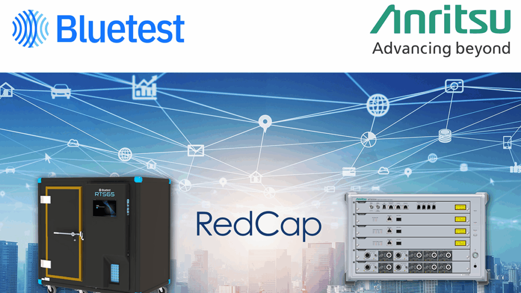 Anritsu and Bluetest have jointly developed an over-the-air (OTA) measurement solution to evaluate the performance of 5G IoT devices