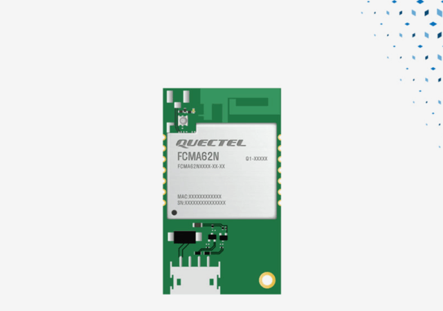 Mouser Electronics is now shipping the new FCMA62N Wi-Fi 6/Bluetooth 5.3 modules from Quectel, with an ultra-compact LCC form