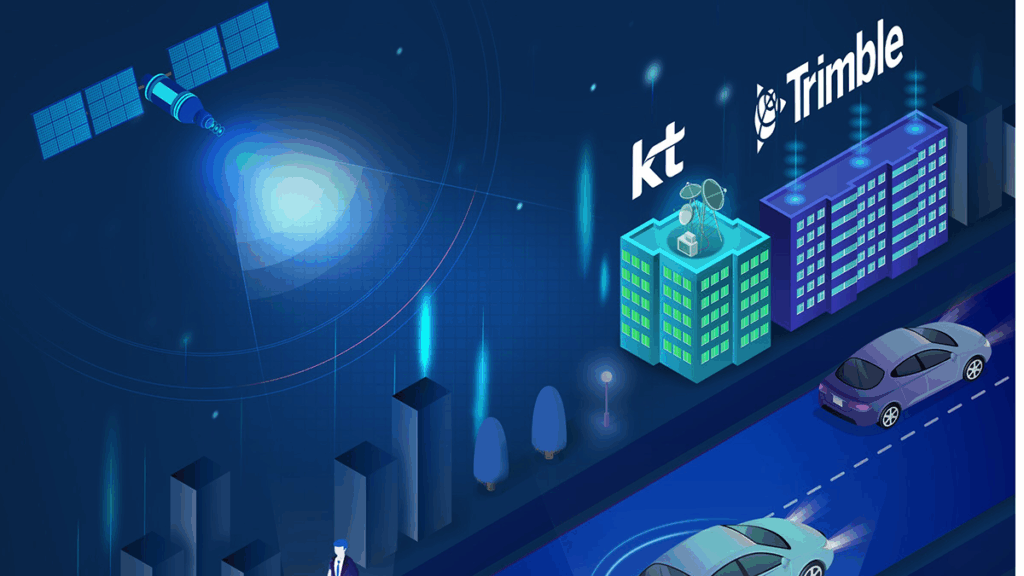 Trimble and KT have announced that it plans to deliver precise positioning services across South Korea using the Trimble RTX Fast network
