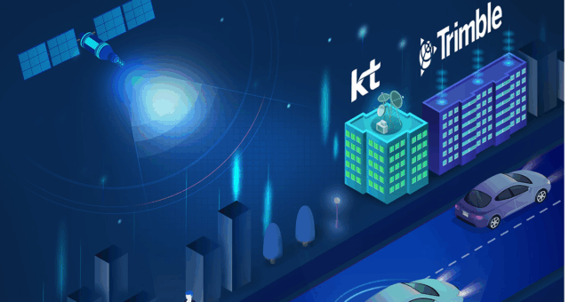 Trimble and KT have announced that it plans to deliver precise positioning services across South Korea using the Trimble RTX Fast network