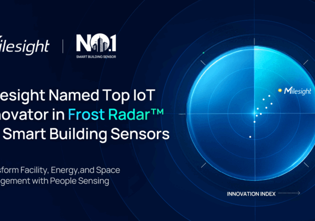 Milesight has been named the top IoT innovator in the fast-growing global smart building sensor market by Frost & Sullivan