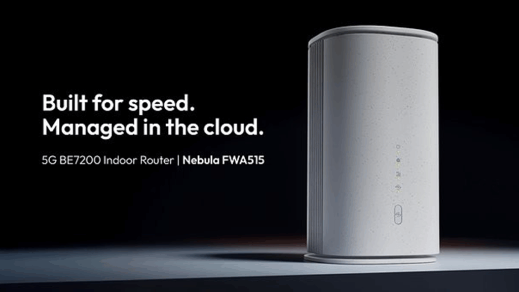 Zyxel Networks has unveiled the Nebula FWA515, a 5G indoor router that provides uninterrupted connectivity for businesses and homes