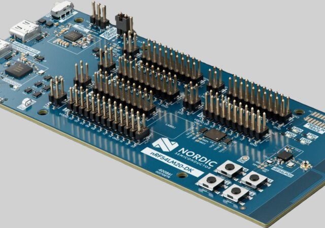 Rutronik Elektronische Bauelemente GmbH has expanded its system-on-chip (SoC) portfolio with Nordic Semiconductor’s newest nRF54LM20A, part of the company’s nRF54L series. The component, aimed at energy-efficient applications, combines a 128 MHz Arm Cortex-M33 processor with a low-power 2.4 GHz radio and scalable memory options.
