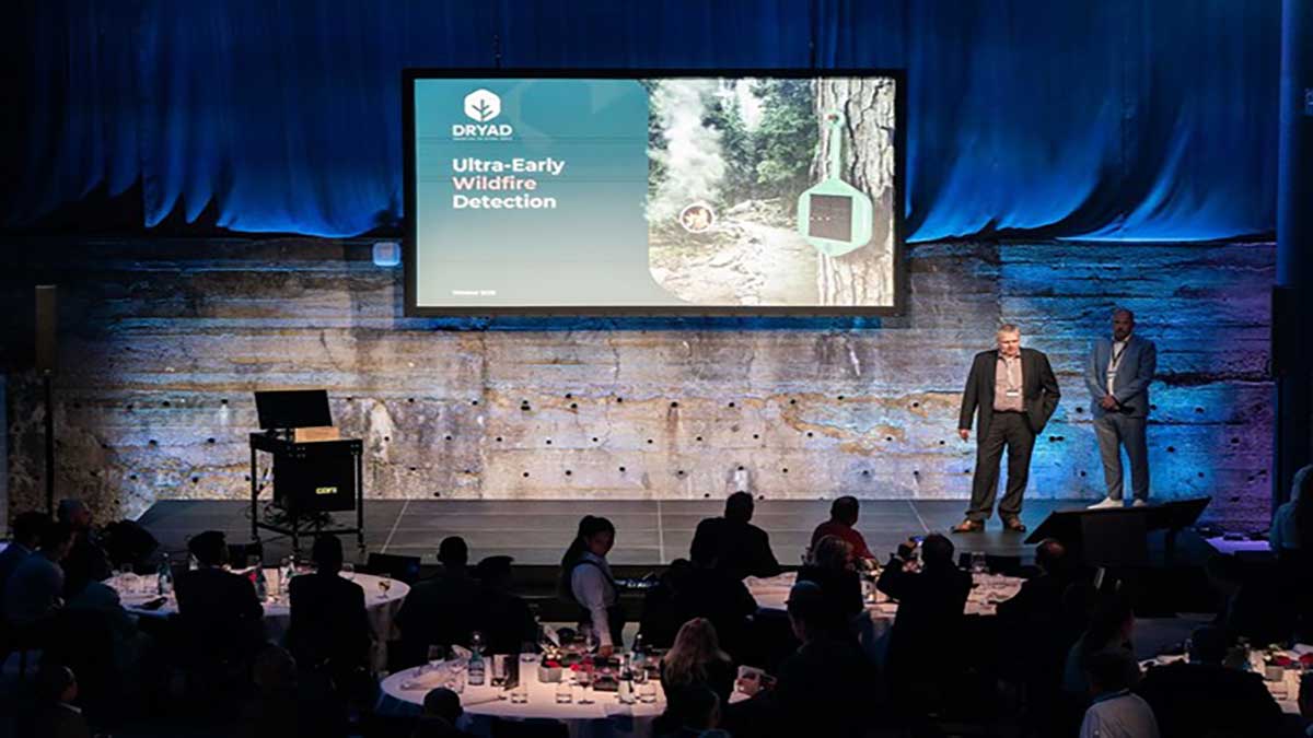 Dryad Networks has won the inaugural Rutronik AI³ Award for an artificial intelligence-driven gas sensor designed to detect forest fires within minutes, securing the highest score among ten shortlisted customer projects.