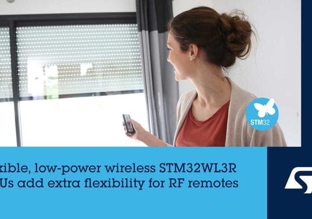 STMicroelectronics has unveiled a new low-power wireless microcontroller aimed at improving the performance and battery life of remote controls used in consumer electronics and home-automation systems.