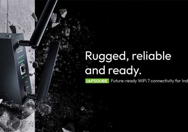 Zyxel Networks launches first industrial Wi-Fi 7 access point