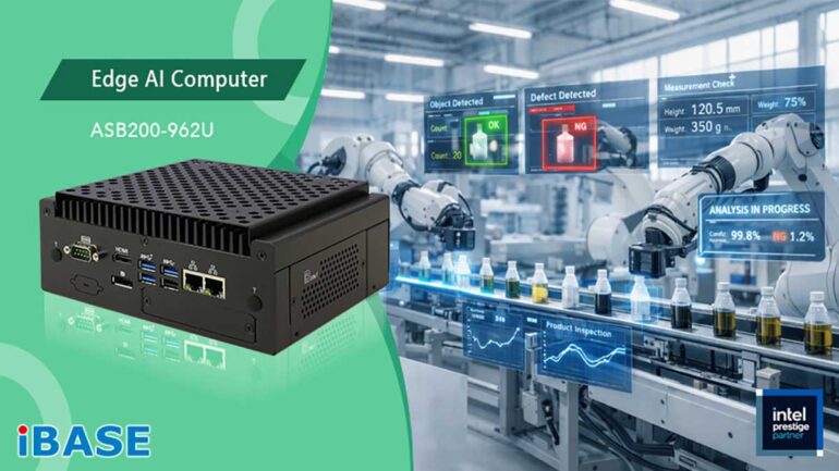 Ibase Analytics IBASE launches fanless Edge AI system