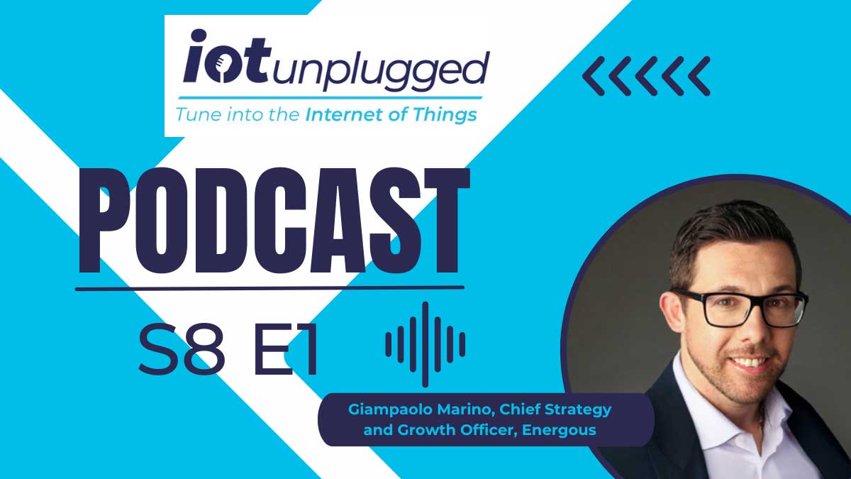 This episode of IoT Unplugged explores the concept of ambient IoT, a technology designed to power and connect networks of battery-free sensors using energy harvested from the environment. The discussion centres on how ambient IoT works, why it matters, and where it is already being applied, particularly in retail, logistics, manufacturing, and other asset-intensive industries. The guest is Gian Paolo Marino, Chief Strategy and Growth Officer at US-based wireless power specialist Energous, who brings over 25 years of experience in semiconductors, systems, and industrial Internet of Things applications.