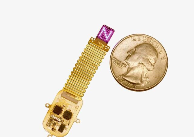 Scientists at Northwestern University say they have taken a step towards that goal with a wireless implant that uses light to transmit information directly to the brain, bypassing the body’s natural sensory pathways.