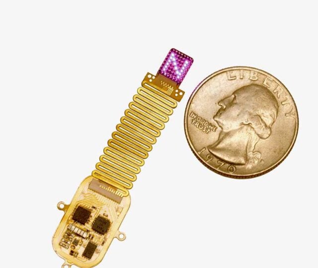 Scientists at Northwestern University say they have taken a step towards that goal with a wireless implant that uses light to transmit information directly to the brain, bypassing the body’s natural sensory pathways.