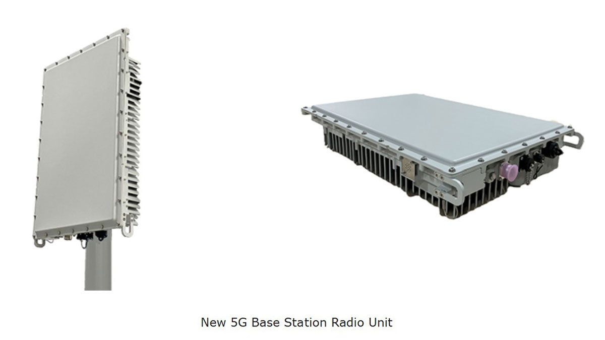 NEC develops new 5G base station radio unit