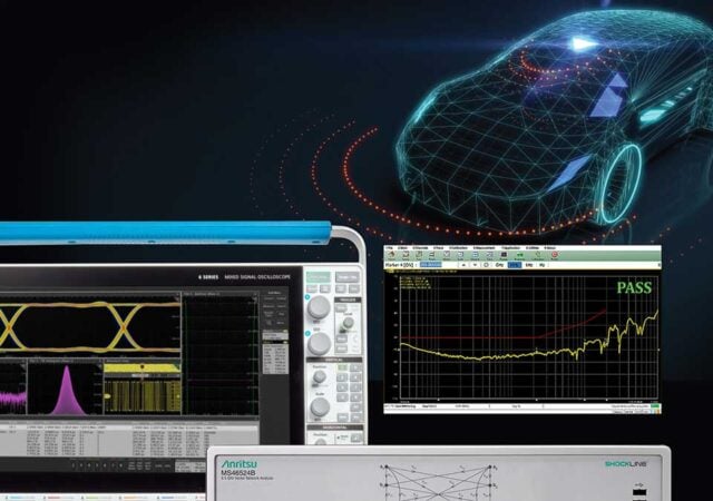 Anritsu delivers comprehensive automotive ethernet test solution