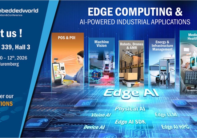 Advantech presents Edge Computing & AI-powered industrial applications at Embedded World 2026