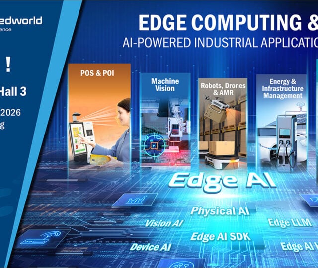 Advantech presents Edge Computing & AI-powered industrial applications at Embedded World 2026
