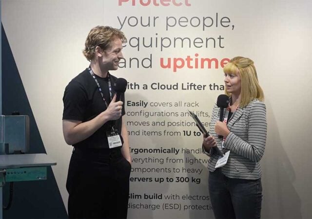 Hovmand is looking to capitalise on growth in high-tech and AI-driven data centres with its modular, ergonomic lifters, designed to help operators manage ever-heavier equipment safely and efficiently.