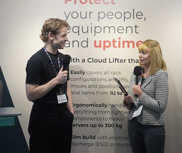 Hovmand is looking to capitalise on growth in high-tech and AI-driven data centres with its modular, ergonomic lifters, designed to help operators manage ever-heavier equipment safely and efficiently.