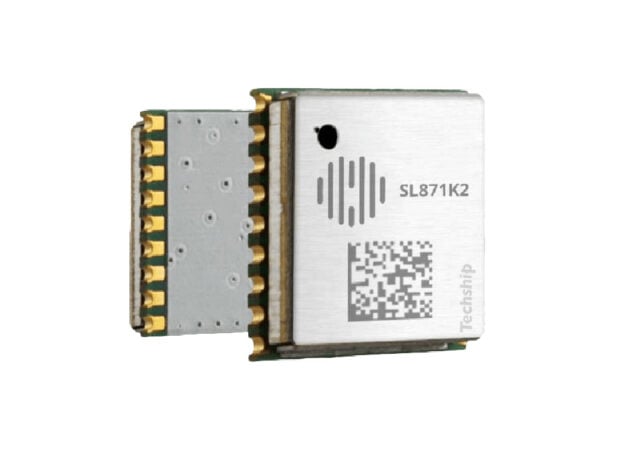 GNSS module supports up to four constellations