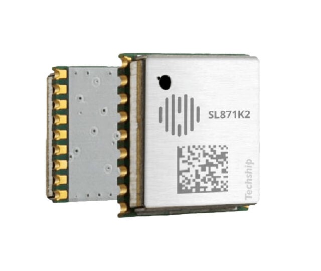 GNSS module supports up to four constellations