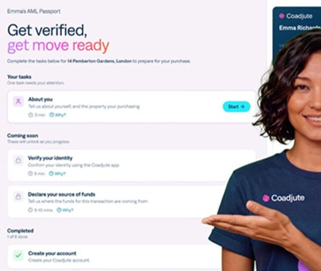 Coadjute announces the first digital human to assist against money laundering in the UK