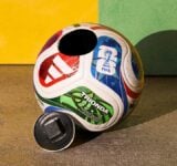 Hidden inside adidas’ new World Cup ball sits a tiny sensor package capable of transmitting live movement data 500 times per second.