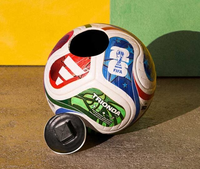 Hidden inside adidas’ new World Cup ball sits a tiny sensor package capable of transmitting live movement data 500 times per second.