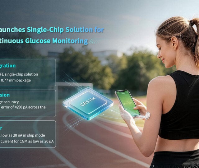 Goodix launches single-chip solution for glucose monitoring