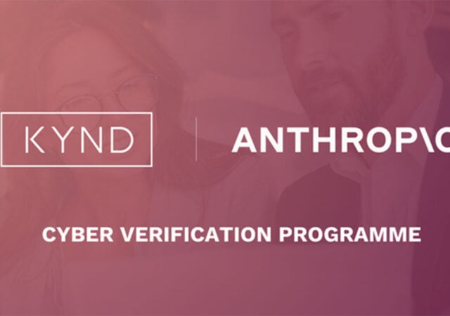 KYND joins Anthropic Cyber Verification Programme to advance AI-driven cyber risk