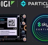 Particle by Digi has added satellite connectivity to its M635e cellular IoT module after the device received Skylo certification.